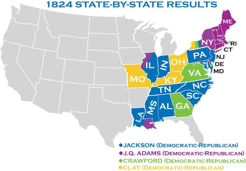 1824 Presidential Elections