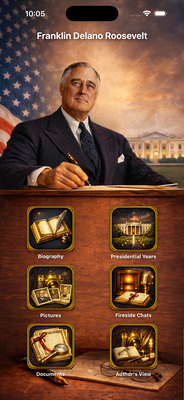 FDR App Main Screen