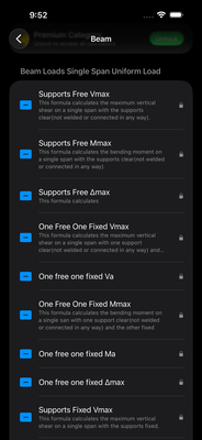 Architect's Formulator Beam Calculator