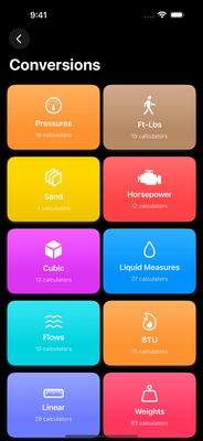 Hydrology Conversions