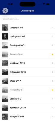 Carriers App - Photo Gallery