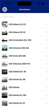 Cruisers App - Class View