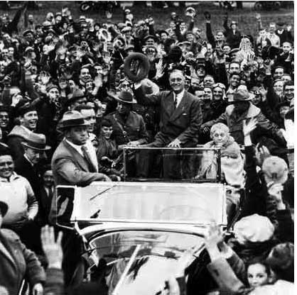 FDR Campaigning 