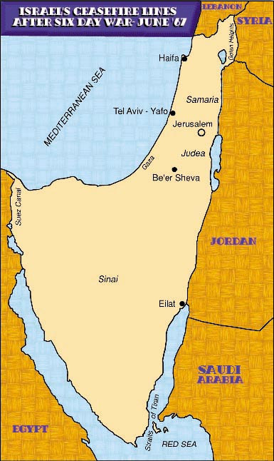 Maps of Israel Over Time