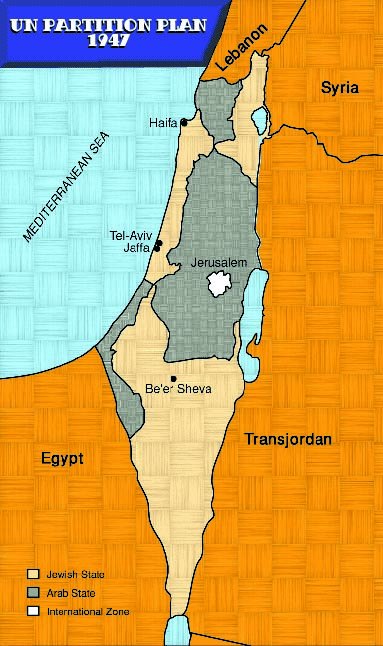 Maps of Israel Over Time
