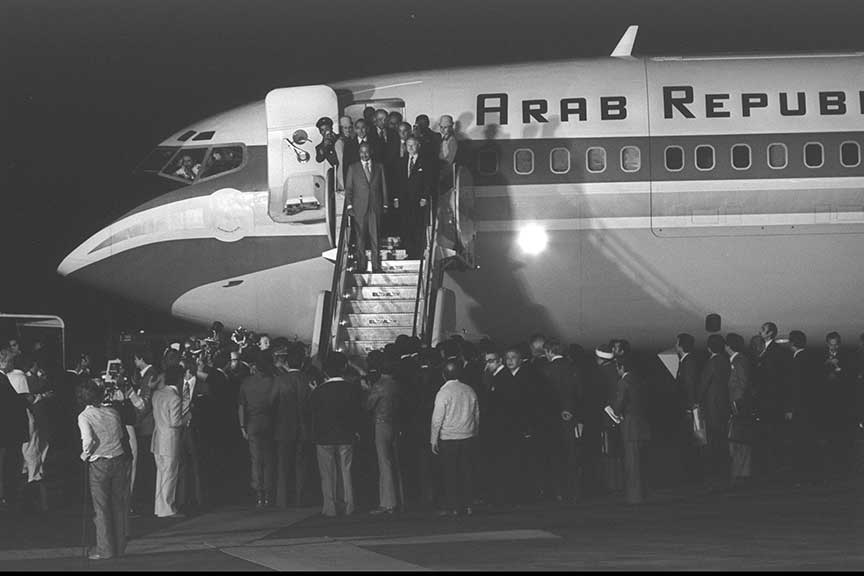 sadat visits israel