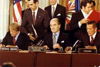 Panama Canal Treaty Signed