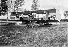 1908 Henry Farman Makes First Circular Flight in Europe