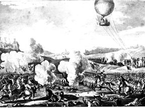 1794- Balloon Used For Observation