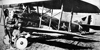 1918 Rickenbacker Shoots Down two Planes in one Day