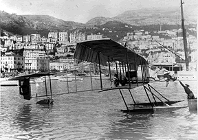 1912 World's First Seaplane Contest Held in Monaco