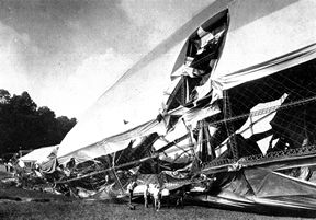 1925 US Airship Shenadoah Crashed