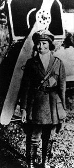 1921 African American Woman Goes to France to Learn to Fly