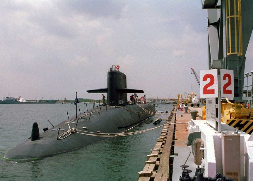 -Boomer USN Navy USS SIMON BOLIVAR SSBN 641 US Naval submarine 