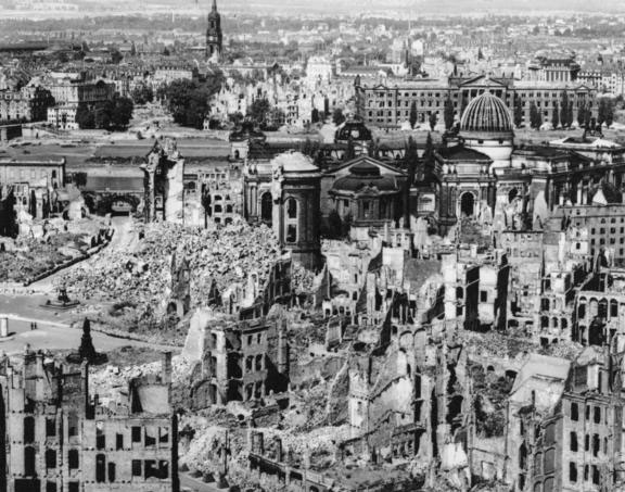 Dresden After bombing